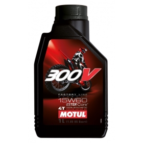 MOTUL 300V FACTORY LINE OFF ROAD 15W60 synthetic oil 4T 1L