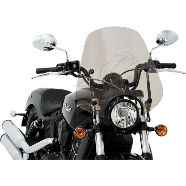 MEMPHIS SHADES HD Del Rio Sportshield 38x48,5cm gray Harley Davidson / Honda / Indian / Kawasaki / Suzuki / Yamaha 90-1800 73-25