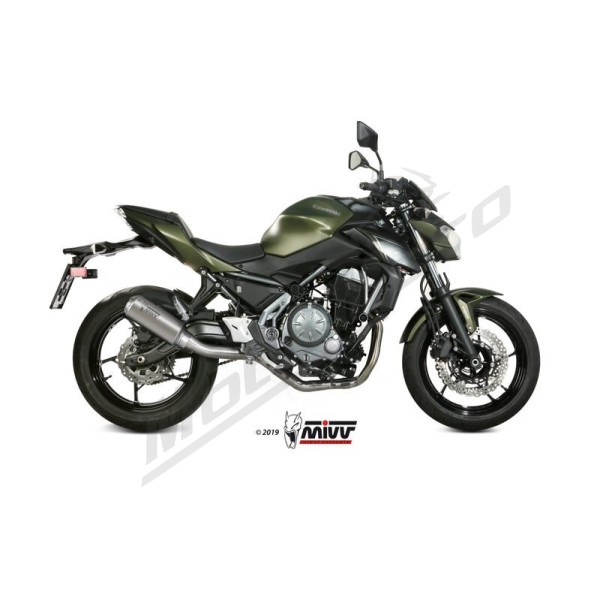 MIVV MK3 Full Exhaust System Kawasaki Ninja 650 17-22
