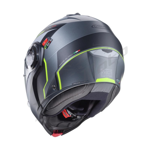 Flip-Up Helmet Caberg Drift Duke Evo Gray/Green