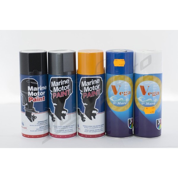 Osculati Engine paint 400ml Suzuki grey 89-