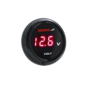 KOSO i-GEAR Volt Meter Blue Display