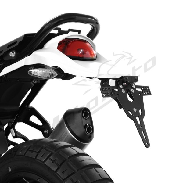 ZIEGER PRO License Plate Holder Type A Ducati Desert X 950 22-24