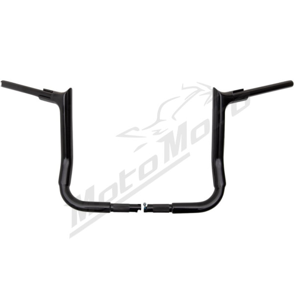 FAT BAGGERS INC. Pointed Top Handlebar Black 91.5x30.5cm Harley Davidson FLHT / FLHTCU / FLHTK / FLHX / FLHXS 1690-1923 10-20 