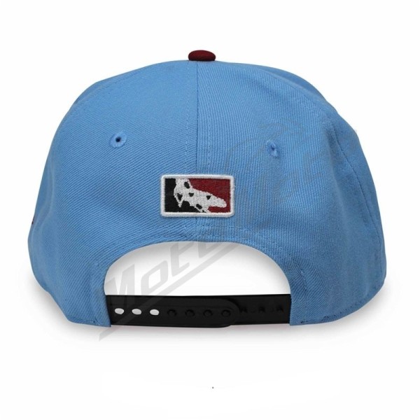 PRO CIRCUIT Snapback Hat - Sky/Black/Cardina