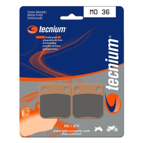 TECNIUM MX/ATV Sintered Metal Brake pads MO36 Arctic Cat / Honda / Hyosung / Kawasaki / KTM / Suzuki / Yamaha 125-525cc 82-25