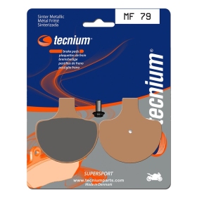 TECNIUM Street Performance Sintered Metal Brake pads MF79 Harley Davidson Electra Glide / Heritage Softail / Fat Boy / Tour Glide / Dyna Daytona / Dyna Low Rider / Sportster 883-1450cc 84-04