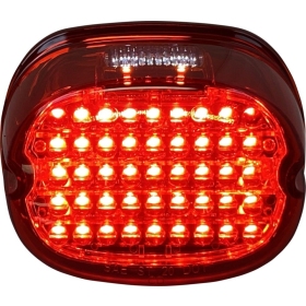 CUSTOM DYNAMICS Low Profile LED Taillight Harley Davidson FLD / FLDE / FLFB 883-1977cc 96-24