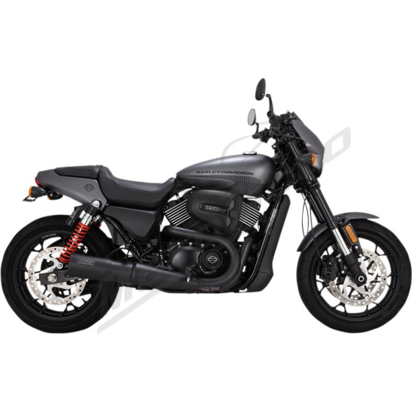 VANCE & HINES High Output Slip-On Muffler Black Harley Davidson XG 500-750cc 15-20