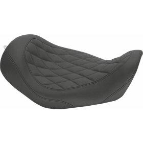 MUSTANG Wide Tripper™ Solo Seat Harley-Davidson FLD / FXD / FXDB / FXDC / FXDF / FXDL / FXDWG (2006–2017)