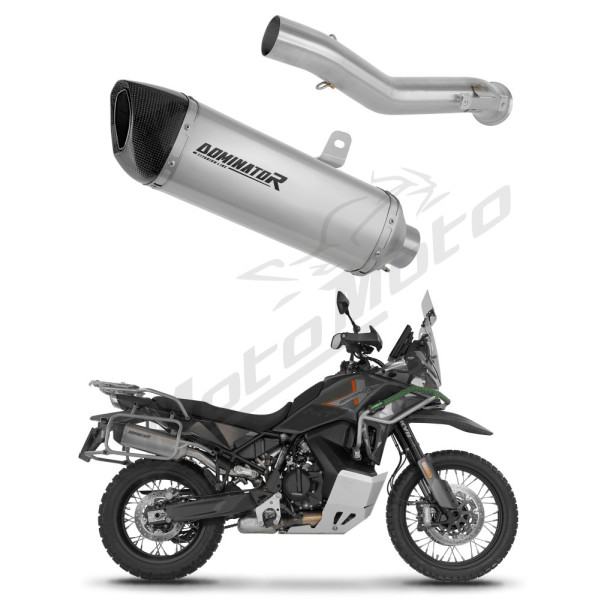 Dominator Išmetimo Bakelis Titanium HP6 + dB killer CF MOTO 1000 MT-X 2026