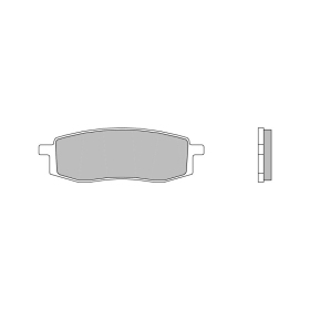 BREMBO Off-Road Sintered Metal Brake pads YAMAHA IT/ TT/ YZ 125-490 85-92