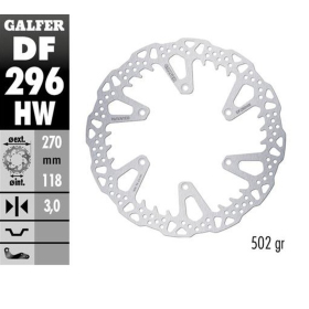GALFER Shark Front brake disc Yamaha YZ / WR 125-450 17-24