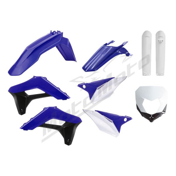 POLISPORT Blue/White Body Kit for Sherco SE / SE-R / SEF / SEF-R 125-500cc 17-25