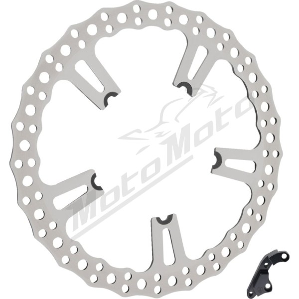 ARLEN NESS Big Brake Jagged Floating Rotor Kit Harley Davidson FLD / FXD / FXDB / FXDBB 1450-1800cc 12-17