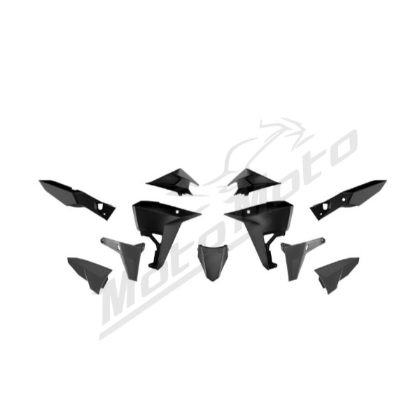 Racetech Plastikų komplektas Kove X Pro / Rally 800 24-25 Juoda