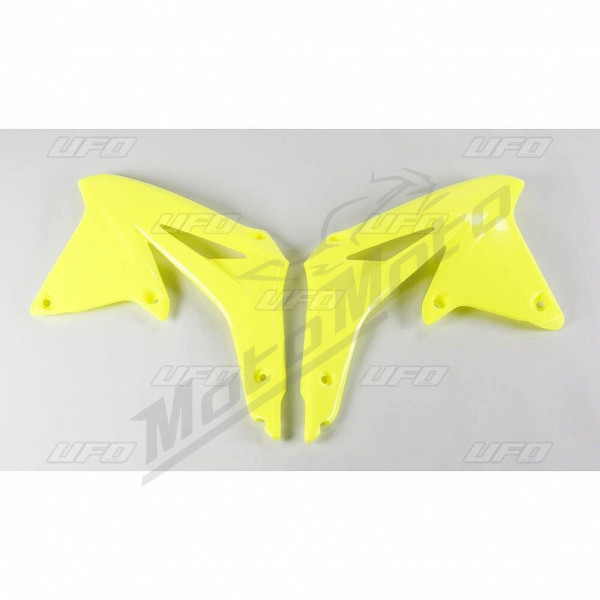 UFO Yellow Radiator Covers For Suzuki RM-Z 450cc 09-17