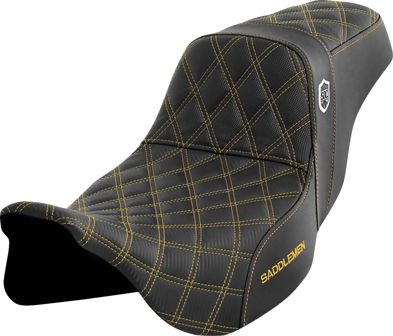 SADDLEMEN Pro Series SDC Performance Grip Seat Harley Davidson FLHR / FLHRC / FLHTC / FLHTK / FLHX / FLTRU / FLTRXS / FLTRXST 1584-1923cc 08-23