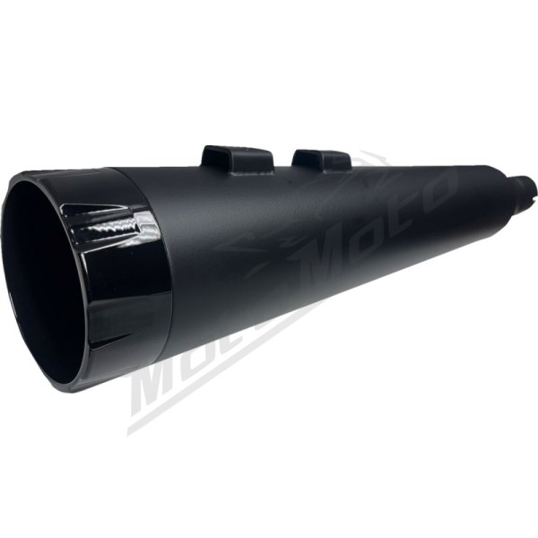 BASSANI XHAUST 4-1/2" Straight Can Slip-On Mufflers Harley Davidson 1450-1800cc 1995-2016