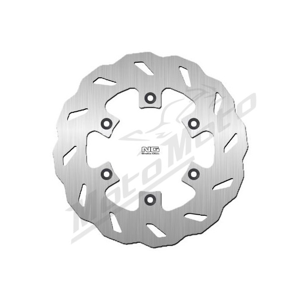 NG BRAKES Rear Fixed Wave Brake Disc 220mm Kawasaki KDX / KLX / KX 125-650cc 85-14