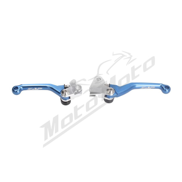 ZAP TECHNIX Handlebar set blue Kawasaki KX 250-450F 05-12