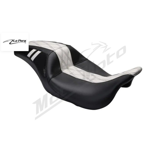 LE PERA Outcast GT Sėdynė Harley Davidson FLH / FLHR / FLHRC / FLHRXS / FLHT / FLHTC / FLHTCU / FLHTK / FLHTKL / FLHX / FLTRU 1584-1977 08-24