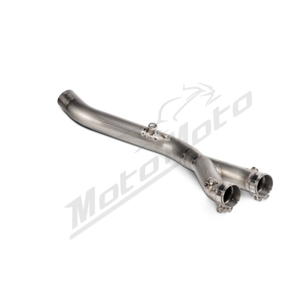 AKRAPOVIC Mid, Link & Y Pipe Titanium Yamaha MT-10 1000 22-24