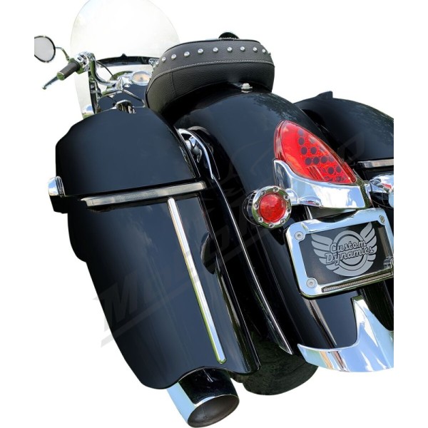 CUSTOM DYNAMICS Low Profile Saddlebag Lights Indian CHIEFTAIN / ROADMASTER / SPRINGFIELD 1811-1890cc 15-24