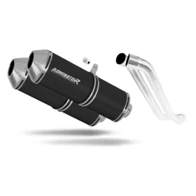 Honda XL 1000 V VARADERO 1999-2016 Exhaust Silencer Muffler OVR BLACK + dB killer