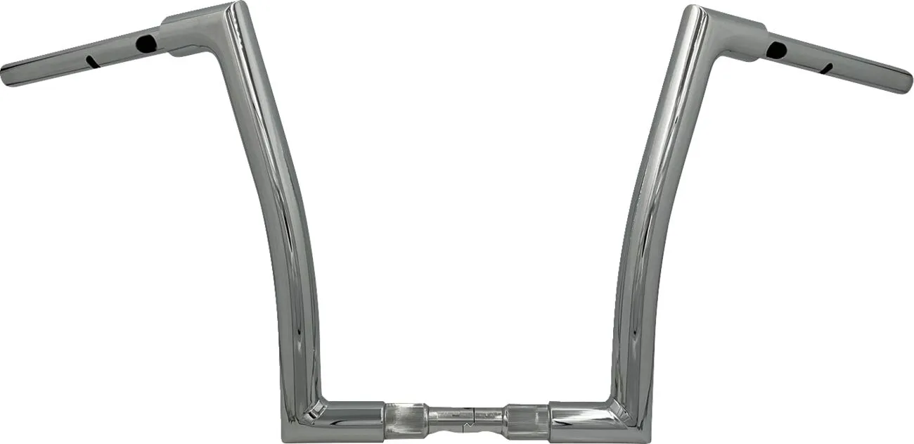 FAT BAGGERS INC. 1-1/2" EZ Install Flat Top Sharknose Handlebar Chrome 38mm 89cm (35,5cm)