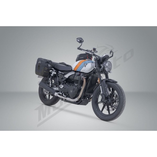 SW-MOTECH Legend Gear LC2 Side Bag System Black Edition Triumph Speed Twin 900 2024