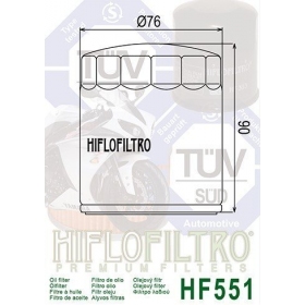 Tepalo filtras HIFLO HF551 MOTO GUZZI CALIFORNIA/ DAYTONA/ STONE/ V11/ NORGE 850-1200cc 1989-2015