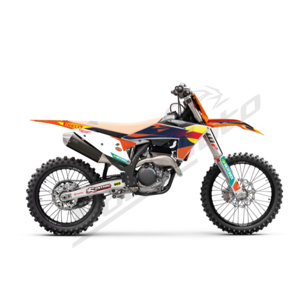 Blackbird Grafikos lipdukų rinkinys Replica KTM Factory MXGP KTM SX/ SX-F / EXC / EXC-F 125-500cc 23-25