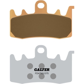 GALFER HH Sintered Brake Pads Aprilia / Benelli / BMW / Ducati / Harley Davidson / Indian / Kawasaki / KTM / Kymco / Moto Guzzi / MV Agusta / Triumph 500-2500cc 10-25