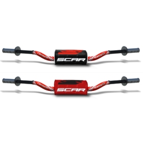 SCAR O² McGrath Short Handlebar Ø28,6mm VENT DERAPAGE/ Beta RR 50/250cc 17-24