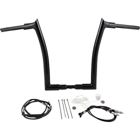 FAT BAGGERS INC. PointedTop Handlebar Kit Black89x40.5cm Harley Davidson FLHR / FLHRC / FLHRXS 1690-1800 08-20
