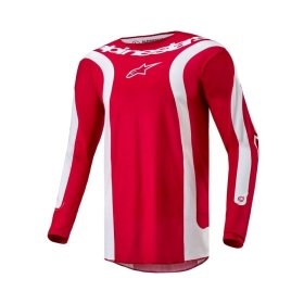 Alpinestars Jersey Fluid Lurv Mars Red/White 