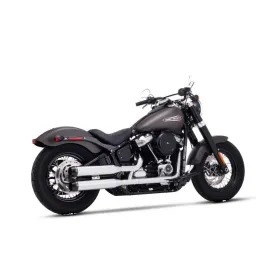RINEHART RACING 500-1200 3.5" Muffler Slip-On Duals for Harley Davidson FLFB / FLFBS / FLSL / FXBB / FXBBS 1750-1923 18-24