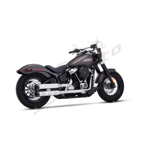 RINEHART RACING 500-1200 3.5" Muffler Slip-On Duals for Harley Davidson FLFB / FLFBS / FLSL / FXBB / FXBBS 1750-1923 18-24