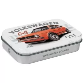 Mėtinių saldainių dėžutė VW GOLF GTI 1967 1vnt 6x9,5x2cm