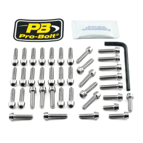 PRO BOLT Stainless Steel Engine Bolt Kit For Triumph Street Triple 765cc 17-23