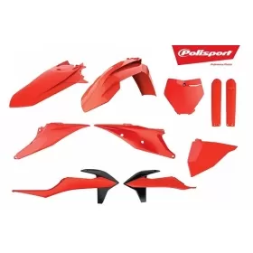 Polisport plastic kit KTM SX, SX-F 125/450cc 19-22 Red