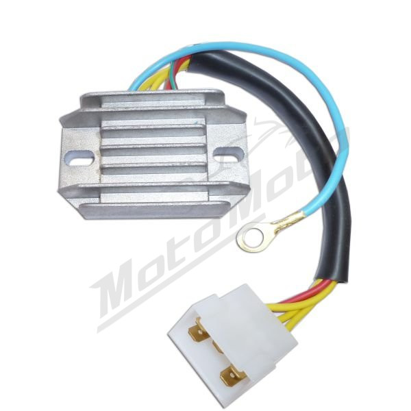DZE Voltage Regulator (12V, 20A) Aprilia Classic / Leonardo / MX / Pegaso / RS / RX / SX / Scarabeo 125-650cc 90-08