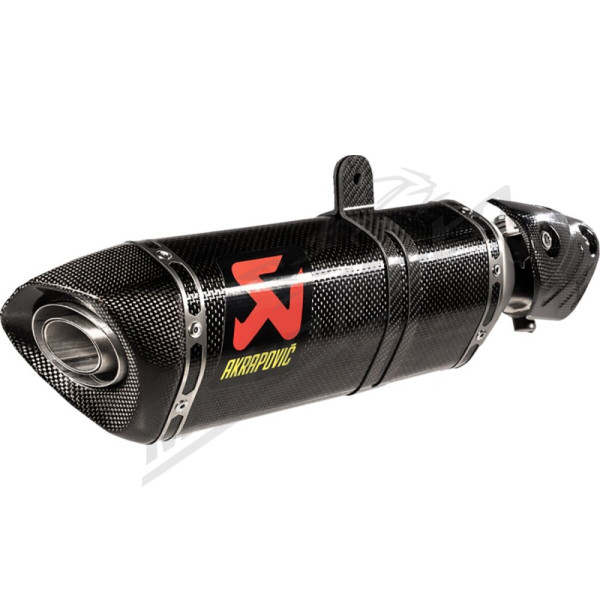 AKRAPOVIC Slip-On Line Carbon Fiber Kawasaki ZX-6R 600-636 09-25