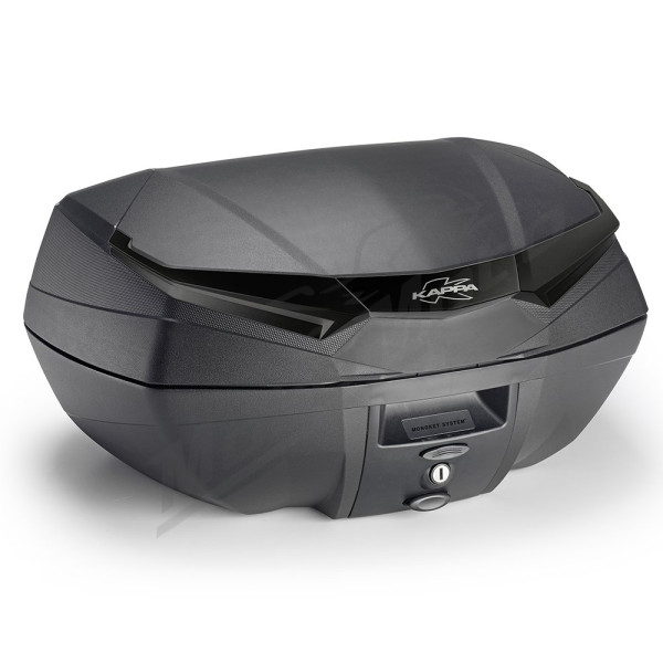 KAPPA K'Vanguard Monokey Aluminum Top Case Black 48L
