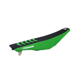 Blackbird sėdynės komplektas Double grip 3 standard Kawasaki KXF 250-450cc 12-16 Žalia/Juoda