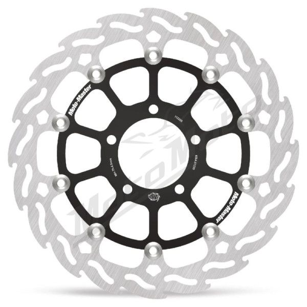 MOTO-MASTER Flame Front Floating Brake Disc Kawasaki ZX-10R 1000 17-25