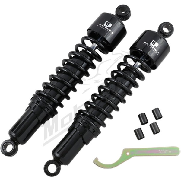 PROGRESSIVE SUSPENSION 412 Series Cruiser Shocks 362,00mm Triumph Thruxton 865 04-15