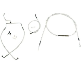 MAGNUM SHIELDING Sterling Chromite Cables / Lines Kit 25.5cm Harely Davidson FLHX 1690 14-15
