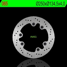 NG BRAKES 065 Round Fixed Brake Disc SUZUKI DR 650-800 88-97